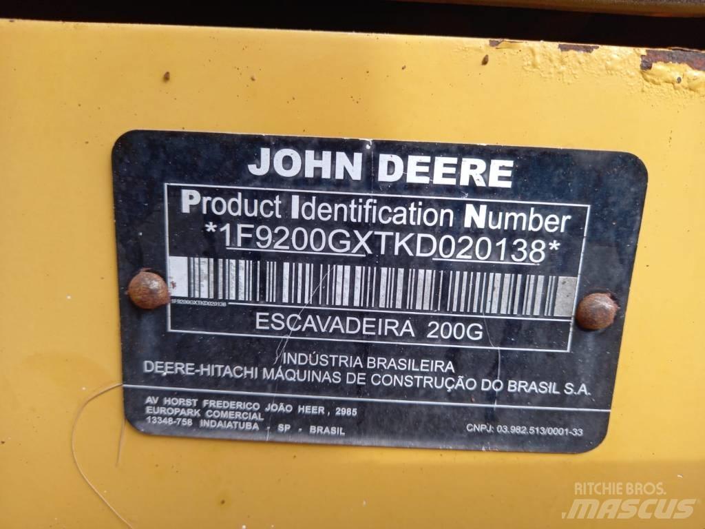 John Deere 200G Paletli ekskavatörler
