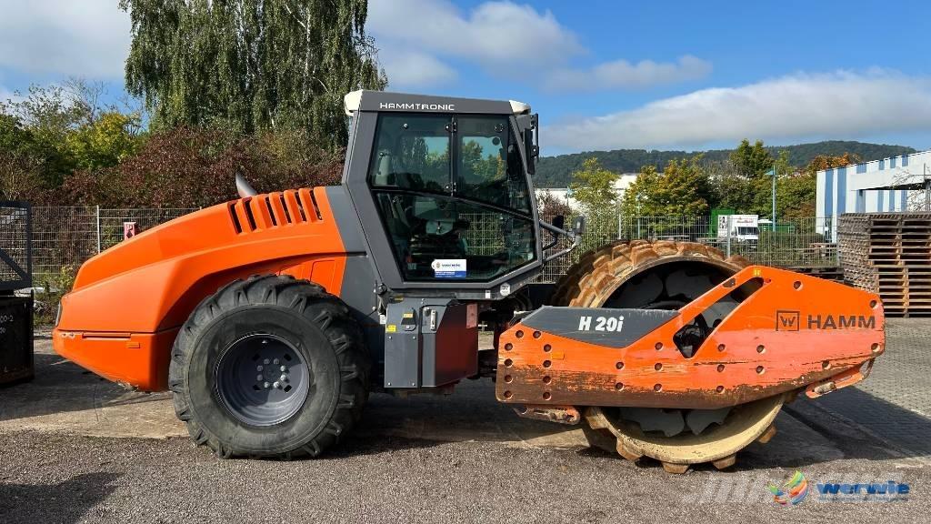 Hamm H20 i P Tek tamburlu silindirler