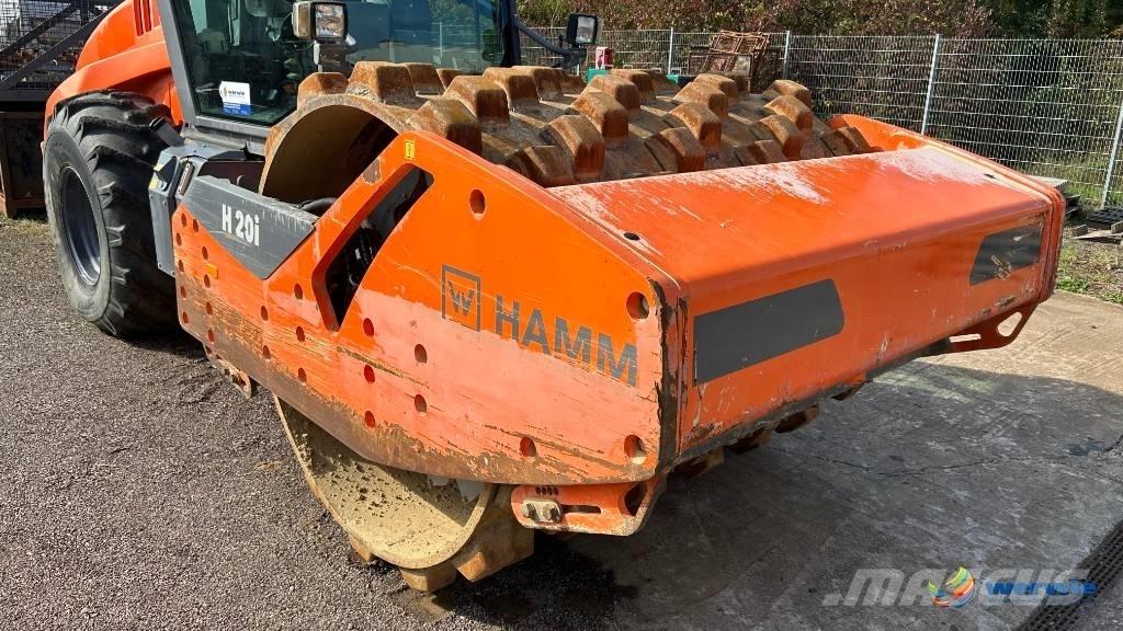 Hamm H20 i P Tek tamburlu silindirler