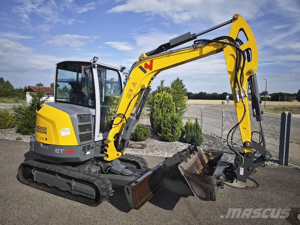 Wacker Neuson ET 35 Paletli ekskavatörler