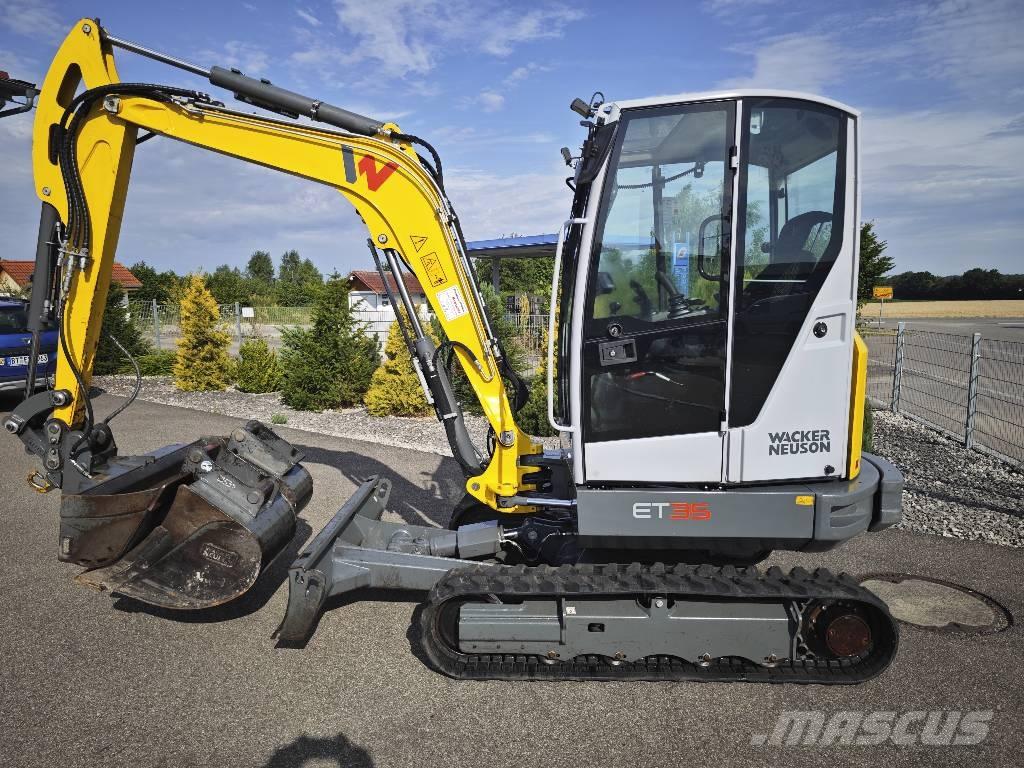 Wacker Neuson ET 35 Paletli ekskavatörler