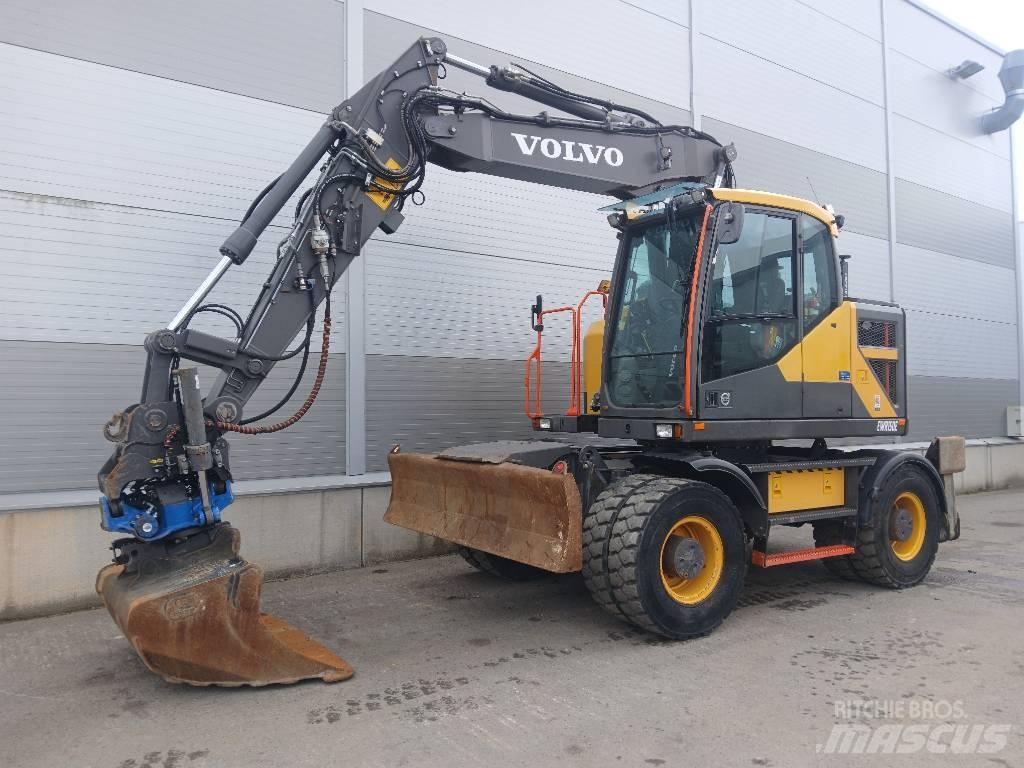 Volvo EWR150E Lastik tekerli ekskavatörler