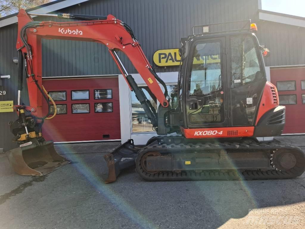 Kubota KX 080-4 Midi ekskavatörler 7 - 12 t