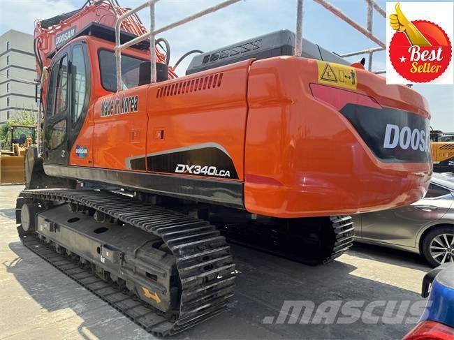 Doosan DX 340 LCA Paletli ekskavatörler