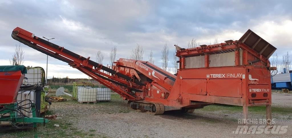 Terex Finlay 663 Gezer eleyiciler