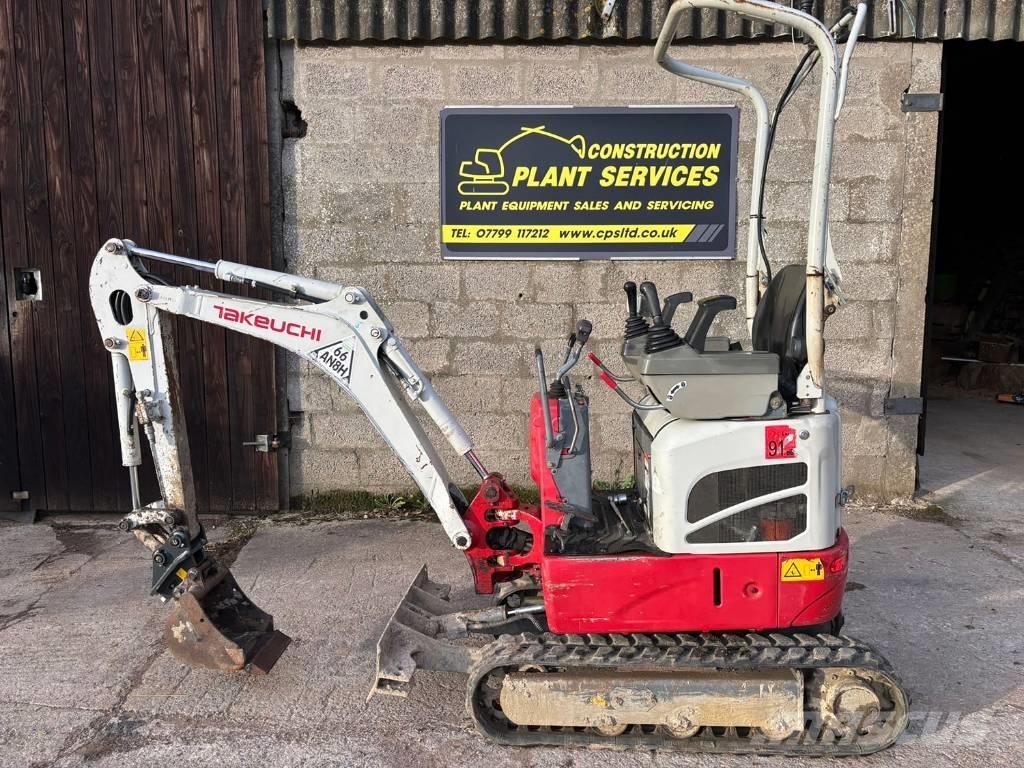 Takeuchi TB 210 R Mini ekskavatörler, 7 tona dek