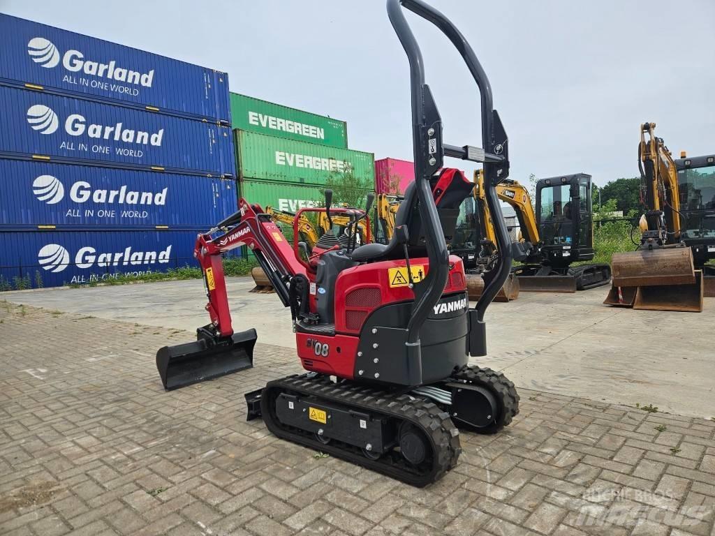 Yanmar SV08-1C Mini ekskavatörler, 7 tona dek