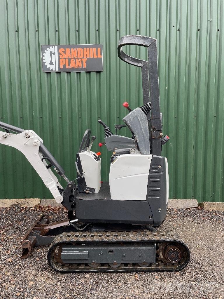 Bobcat E 10 Mini ekskavatörler, 7 tona dek