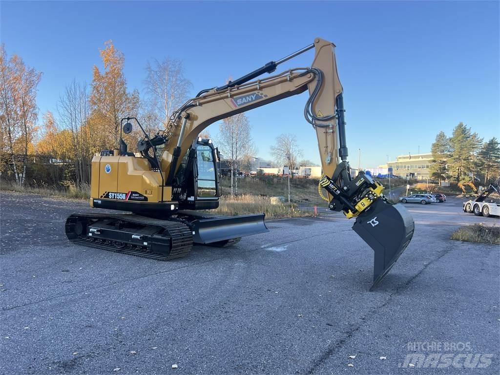 Sany SY155U Paletli ekskavatörler