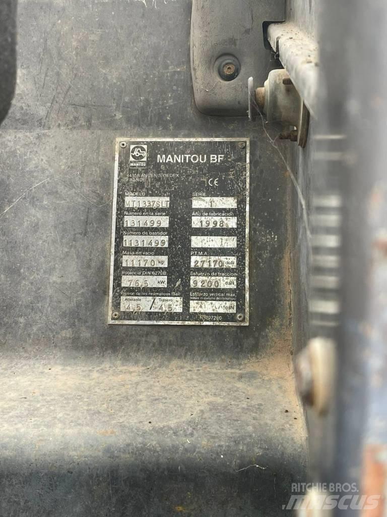 Manitou MT 1337 SL T Teleskopik yükleyiciler