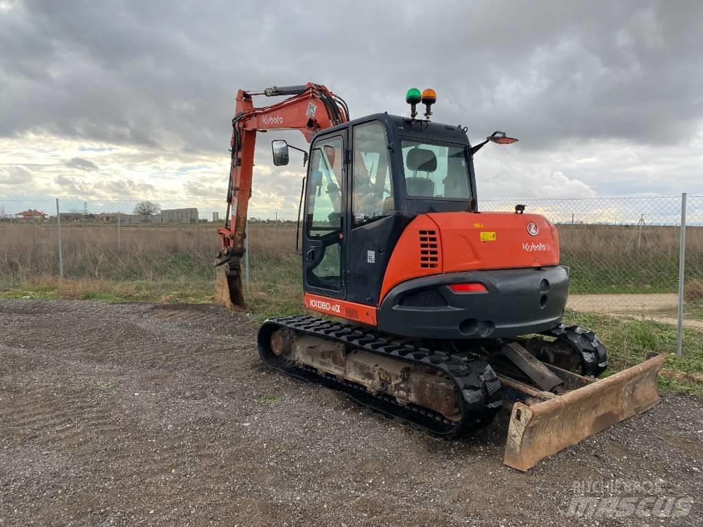 Kubota KX 080-4 Midi ekskavatörler 7 - 12 t