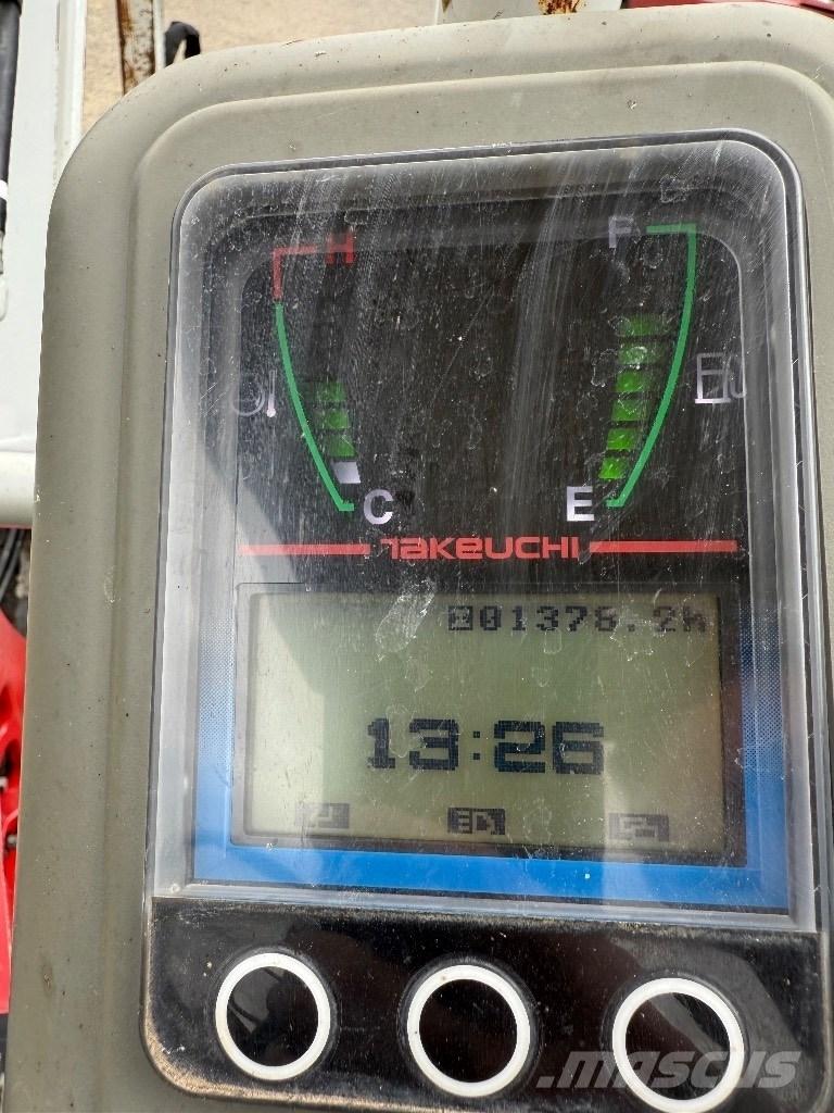 Takeuchi TB 216 Mini ekskavatörler, 7 tona dek