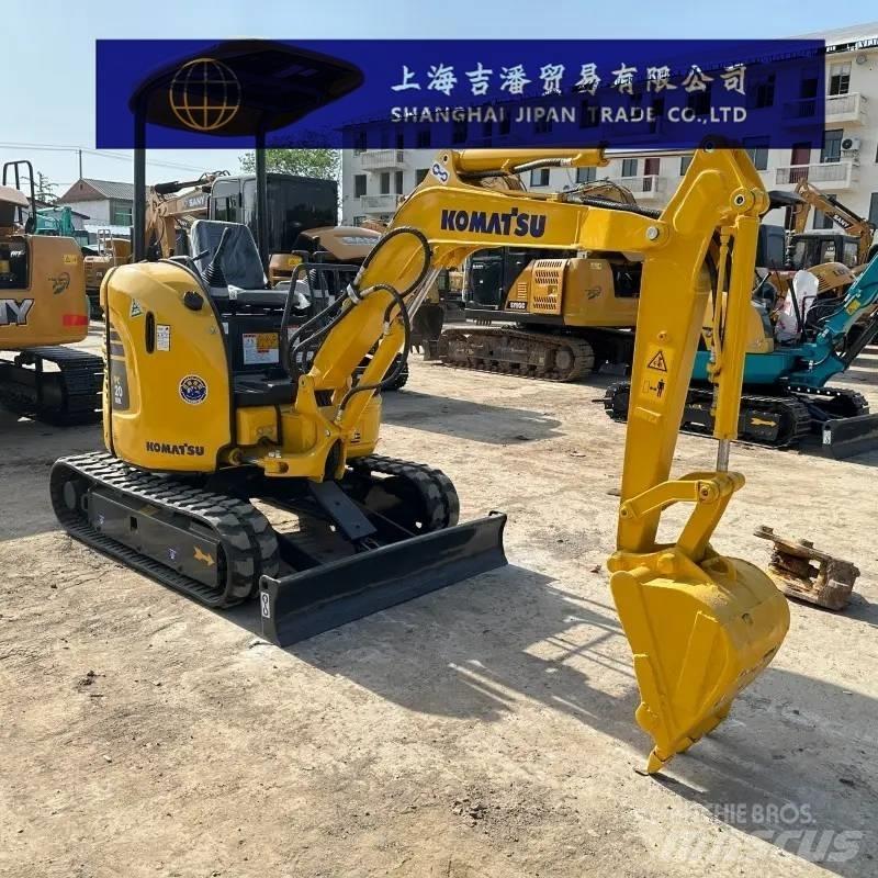Komatsu PC 20 MR Mini ekskavatörler, 7 tona dek