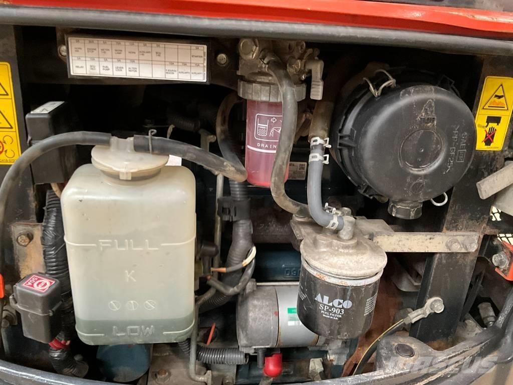 Kubota U 17-3 A Mini ekskavatörler, 7 tona dek