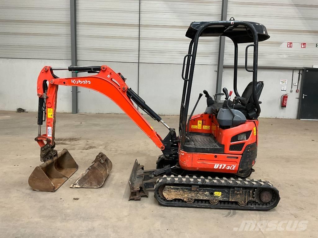 Kubota U 17-3 A Mini ekskavatörler, 7 tona dek