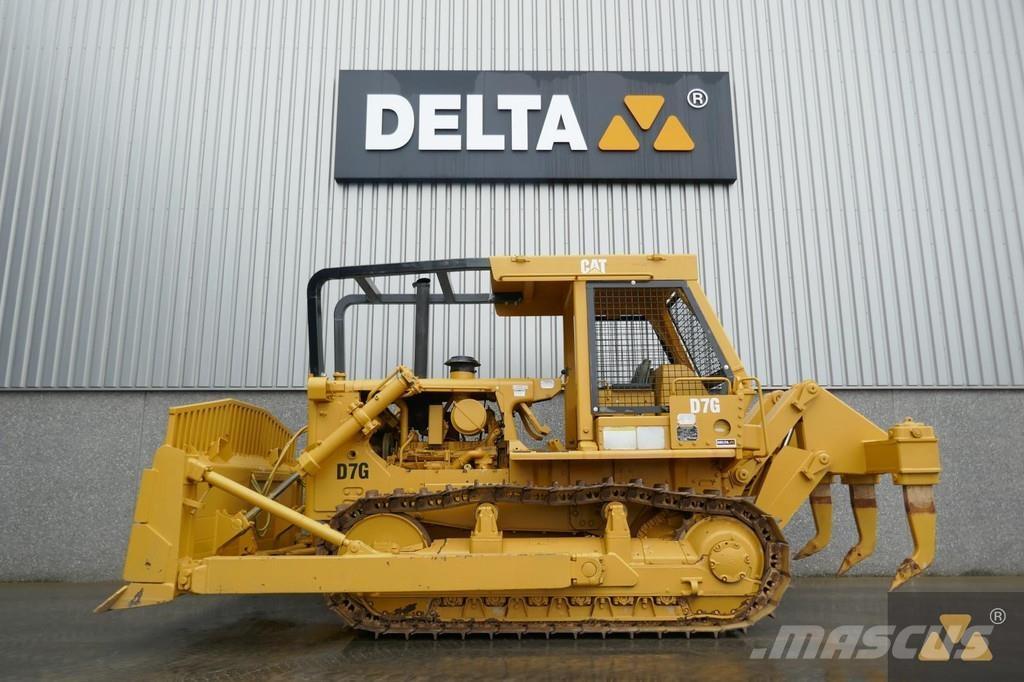 CAT D7G Ex-army Paletli dozerler