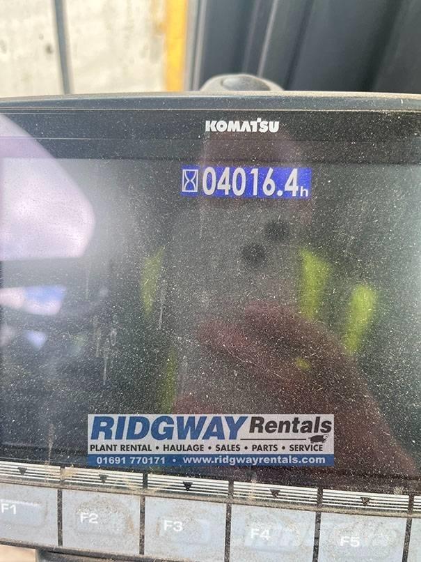 Komatsu PW 160 Lastik tekerli ekskavatörler