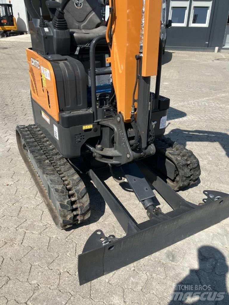 CASE CX17C Mini ekskavatörler, 7 tona dek