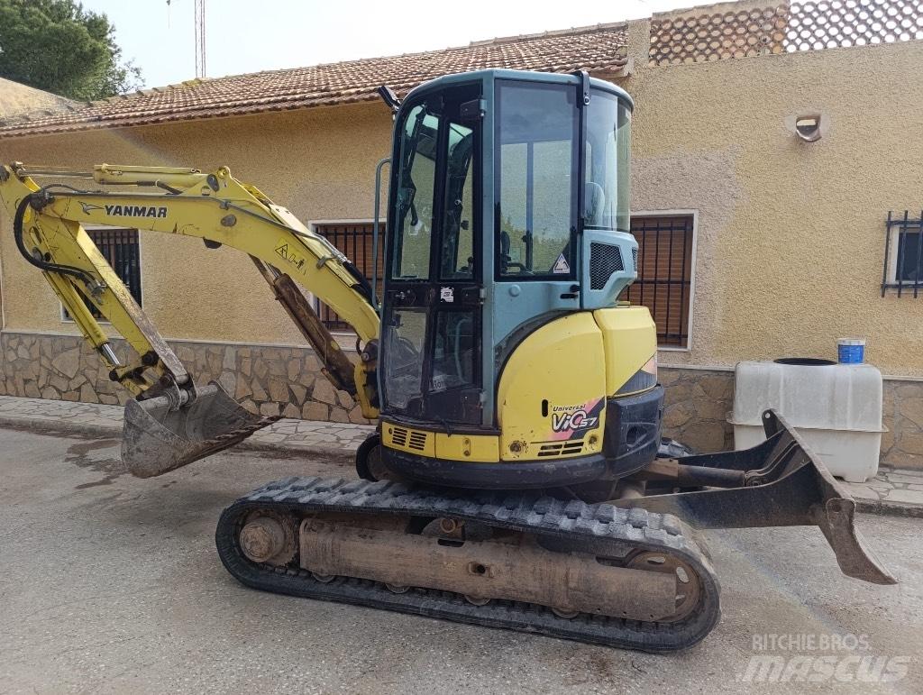 Yanmar Vio 57 U Mini ekskavatörler, 7 tona dek