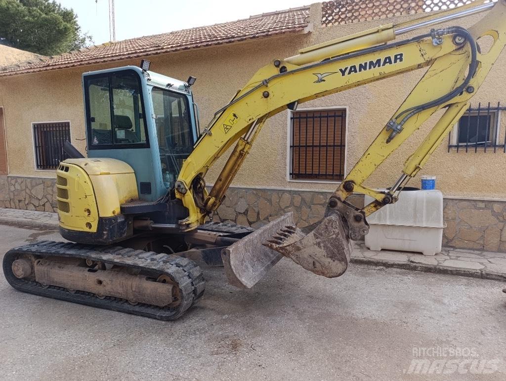 Yanmar Vio 57 U Mini ekskavatörler, 7 tona dek