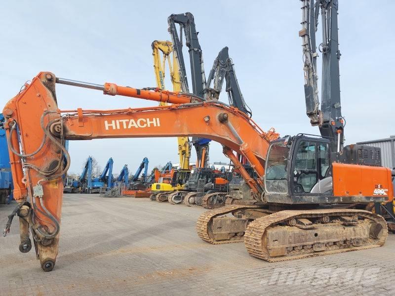 Hitachi ZX 490 LCH-6 Paletli ekskavatörler