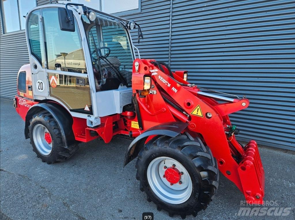 Weidemann 2070LP Mini yükleyiciler