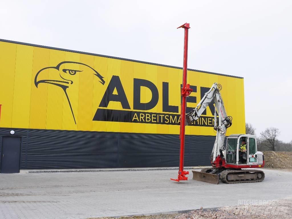 Adler Boormast Lastik tekerli ekskavatörler