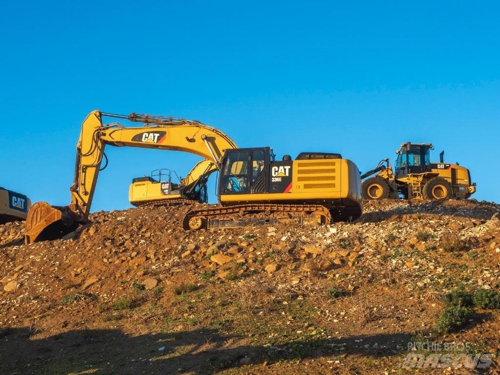 CAT 336 E Paletli ekskavatörler