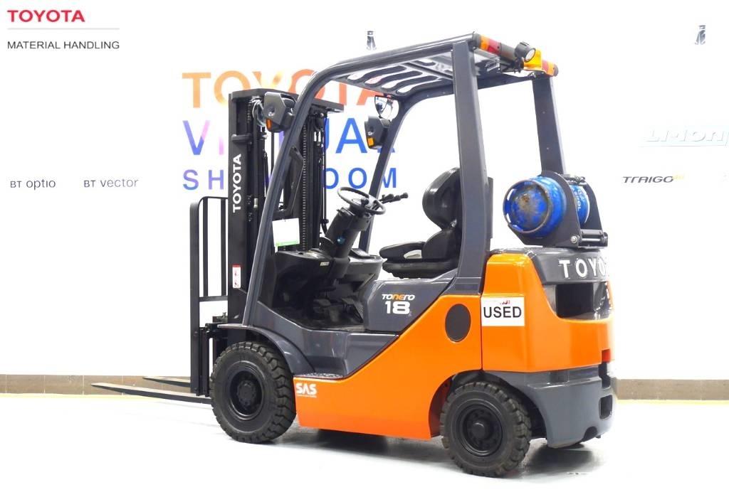 Toyota 02-8FGF18 LPG'li forkliftler