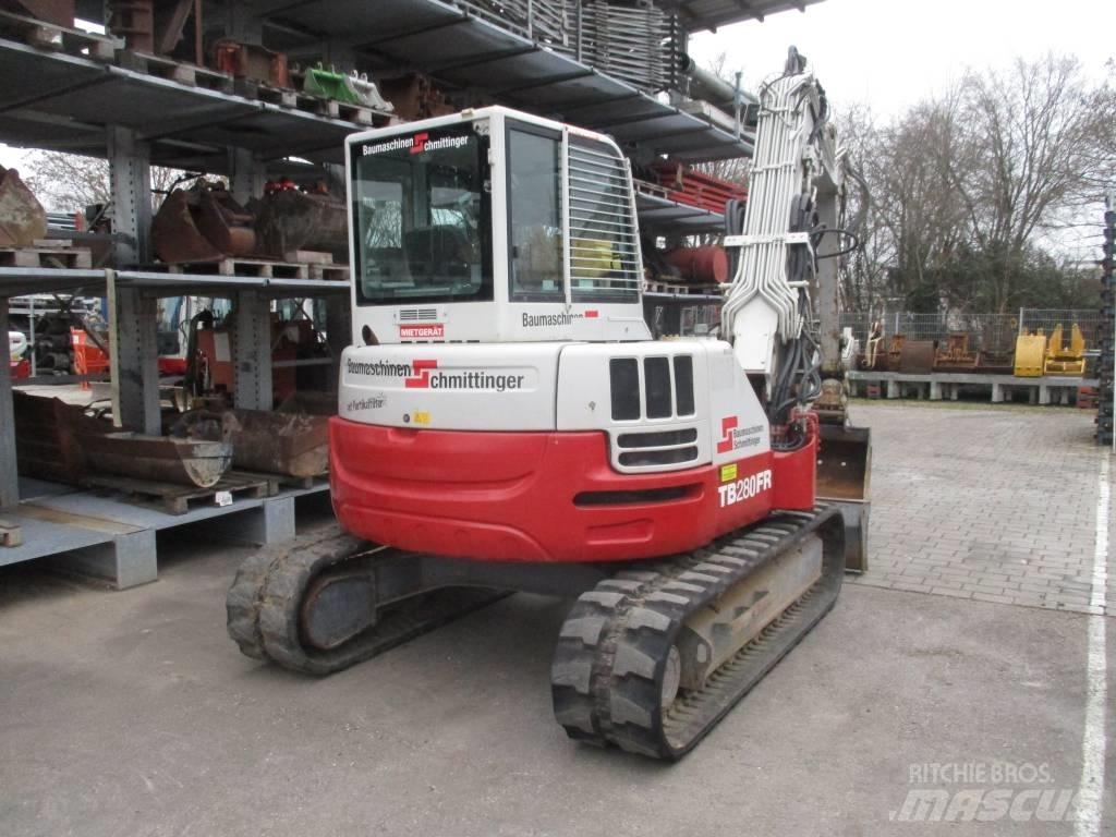 Takeuchi TB 280 FR Midi ekskavatörler 7 - 12 t