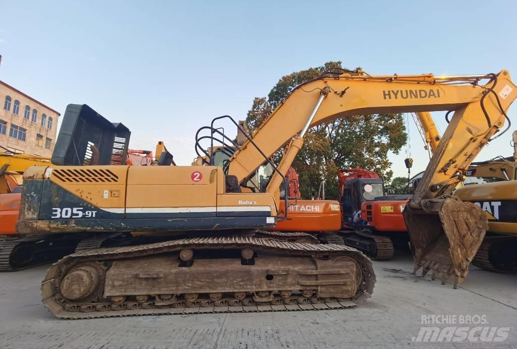 Hyundai R305LC-9T Paletli ekskavatörler