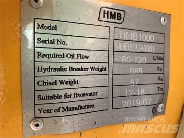 HMB 1000 Hidrolik kırıcılar