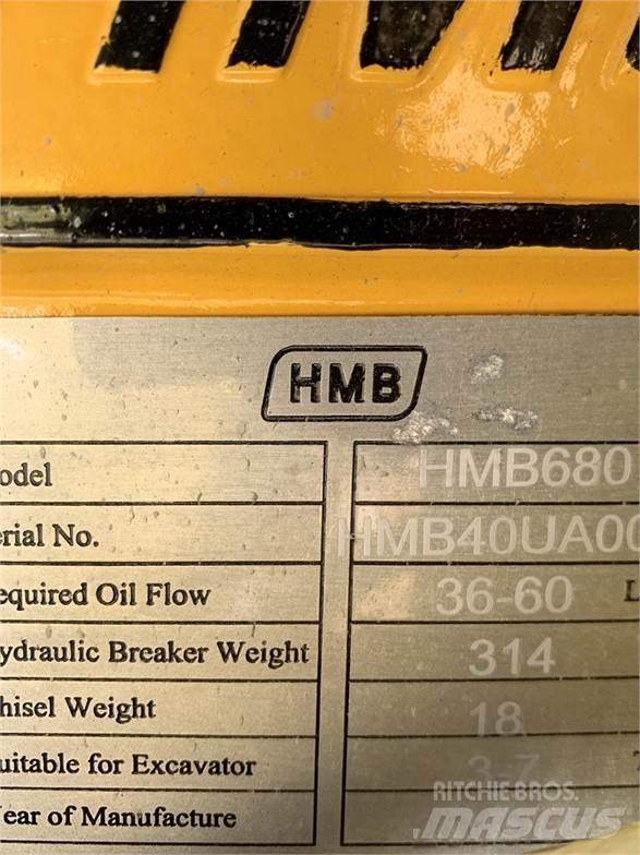 HMB 680 Hidrolik kırıcılar