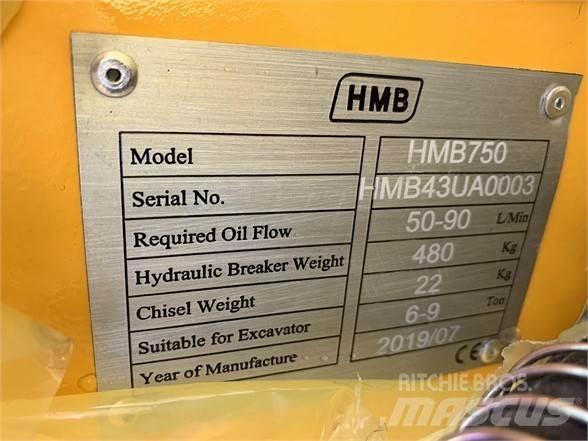 HMB 750 Hidrolik kırıcılar