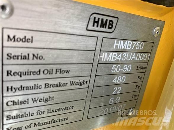 HMB 750 Hidrolik kırıcılar