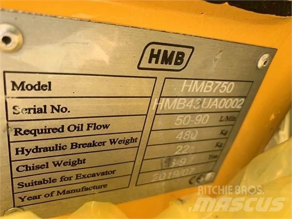 HMB 750 Hidrolik kırıcılar