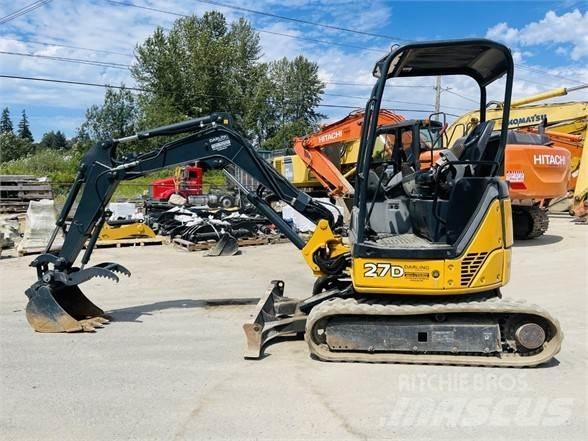 John Deere 27D Mini ekskavatörler, 7 tona dek