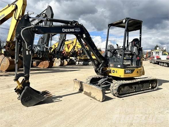 John Deere 35G Mini ekskavatörler, 7 tona dek
