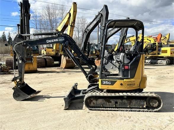 John Deere 35G Mini ekskavatörler, 7 tona dek
