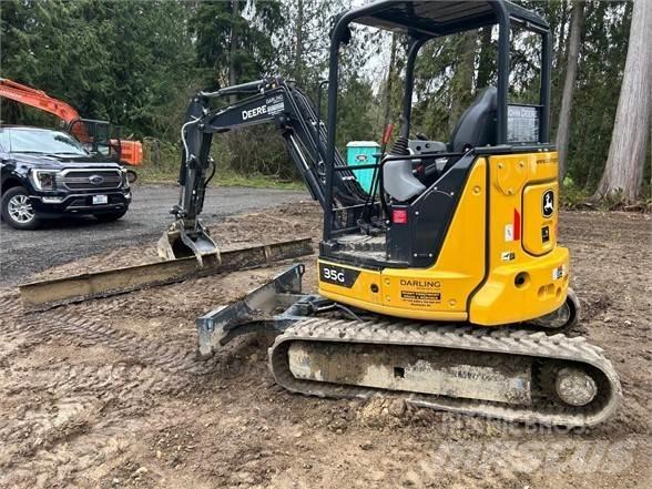 John Deere 35G Mini ekskavatörler, 7 tona dek