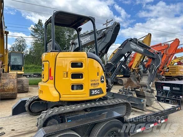 John Deere 35G Mini ekskavatörler, 7 tona dek