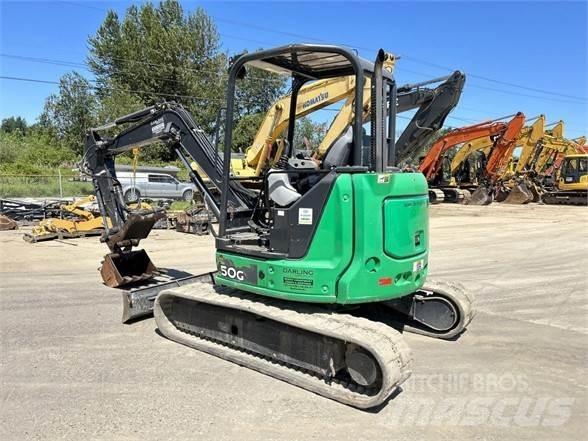 John Deere 50G Mini ekskavatörler, 7 tona dek