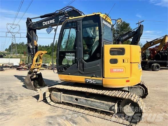 John Deere 75G Paletli ekskavatörler