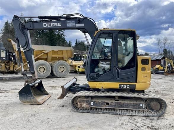 John Deere 75G Paletli ekskavatörler