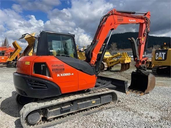 Kubota KX080-4 Paletli ekskavatörler