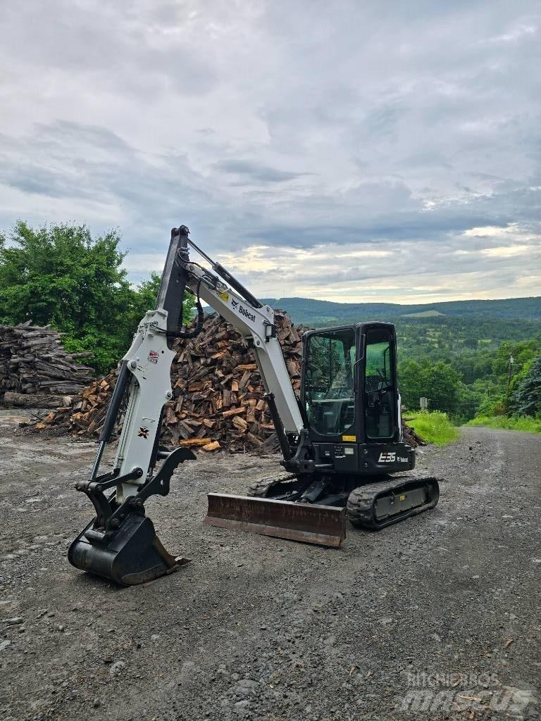 Bobcat E35 Mini ekskavatörler, 7 tona dek