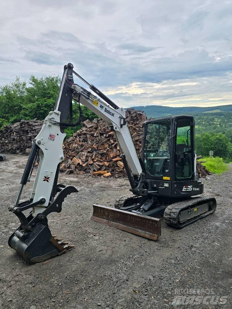 Bobcat E35 Mini ekskavatörler, 7 tona dek