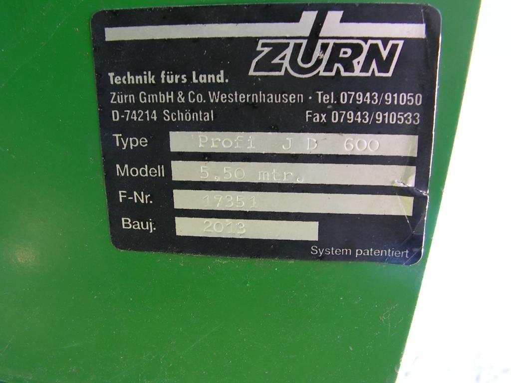 Zürn Profi 600 Biçerdöver kafaları