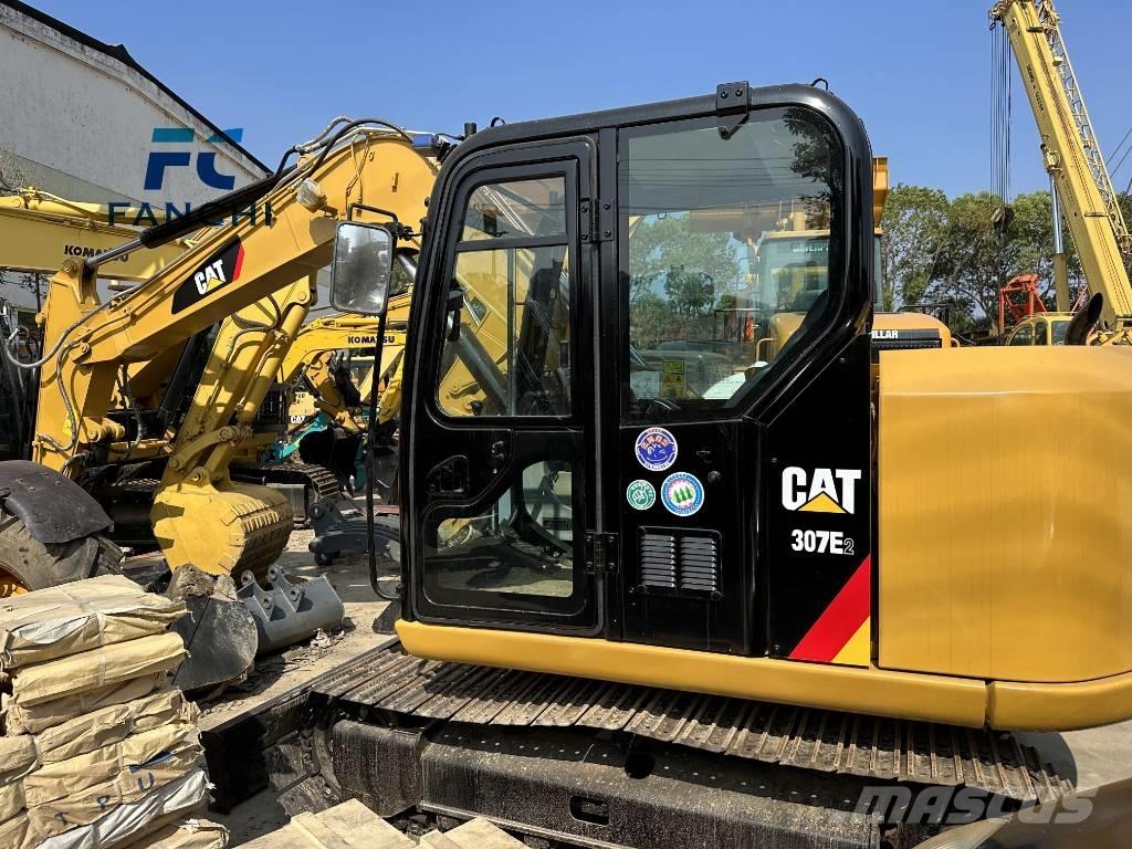 CAT 307E2 Mini ekskavatörler, 7 tona dek