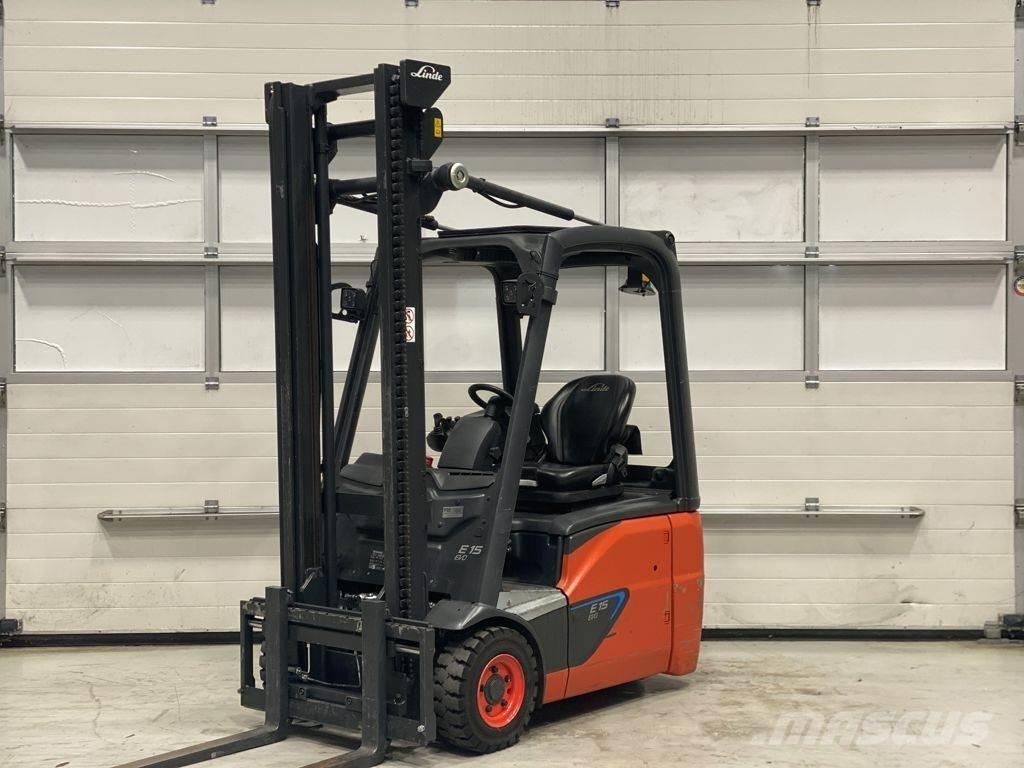 Linde E15-02 Elektrikli forkliftler